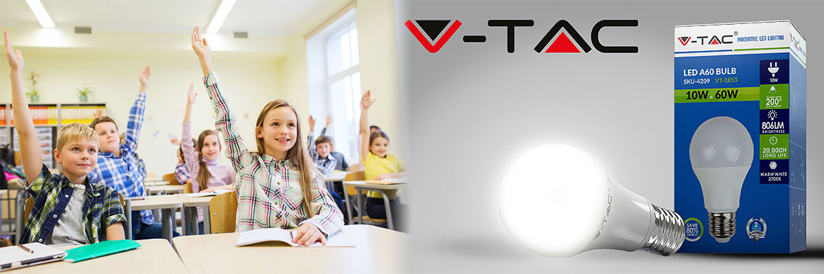 Μπείτε στην τάξη με την V-TAC !